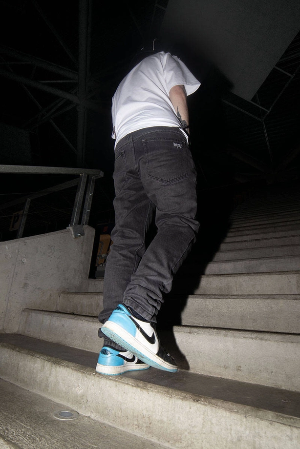 Spodnie męskie Jeans Mass Denim Signature 2.0 '25 sprany czarny