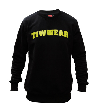 Bluza TiW Wear Klasyk Tiw Team Lemon Haze crewneck black