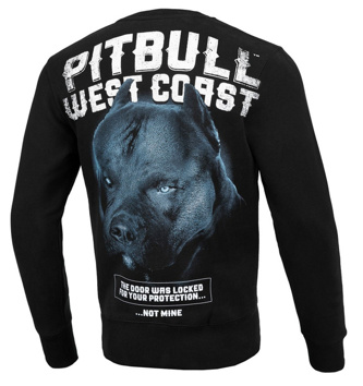Bluza bez kaptura Pitbull Black Dog crewneck black