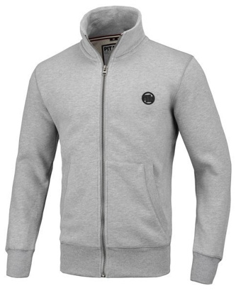 Bluza rozpinana Pit Bull Small Logo sweat jacket grey melange