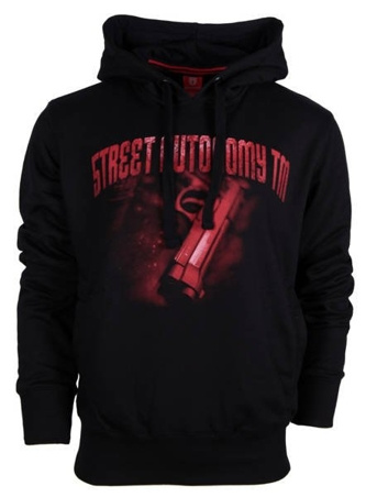 Bluza z kapturem Street Autonomy M.A.F.I.A hooded black/red