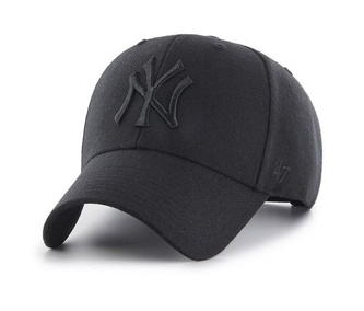 Czapka z daszkiem 47 Brand MLB New York Yankees czarno/czarna