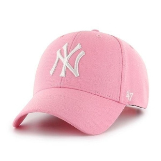 Czapka z daszkiem 47 Brand MVP New York Yankees MLB pink