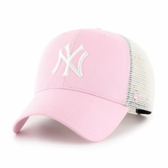 Czapka z daszkiem 47 Brand New York Yankees trucker pink