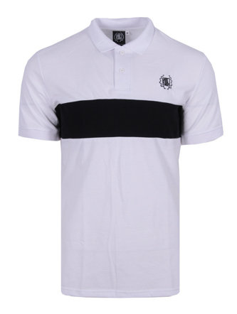 Koszulka Polo T-shirt Diil Laur white/black