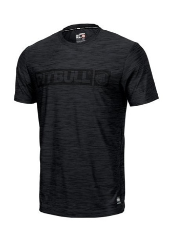 Koszulka Sportowa Pit Bull Performance Pro Casual Sport Hilltop black melange