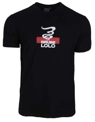 Koszulka T-Shirt Grube Lolo Dymek black