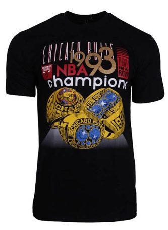 Koszulka T-Shirt Mitchell & Ness Last Dance Chicago Bulls '93 Champs black