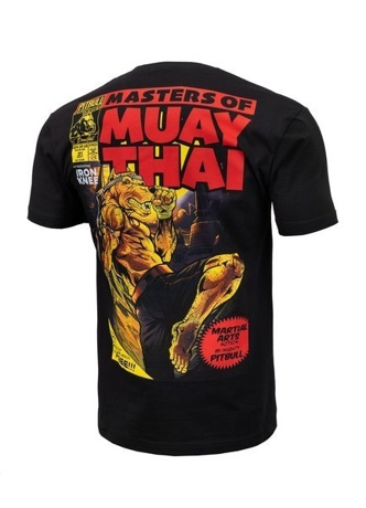 Koszulka T-Shirt Pit Bull Master Of Muay Thai black