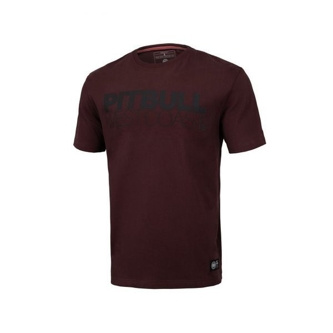 Koszulka T-Shirt Pit Bull Regular Fit 210 Old TNT burgundy