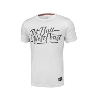 Koszulka T-Shirt Pit Bull Slim Fit Lycra Speed white