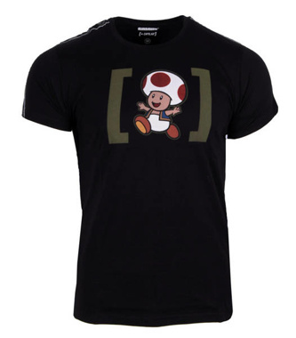 Koszulka T-shirt Capslab Freegun Mario Tee black
