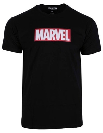 Koszulka T-shirt MARVEL Logo black