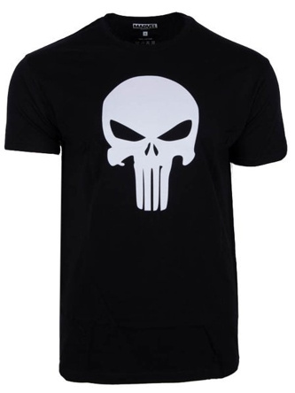 Koszulka T-shirt MARVEL Punisher Logo black