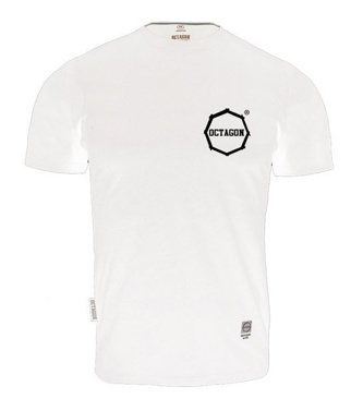 Koszulka T-shirt Octagon Tyle Szans Ile Odwagi white