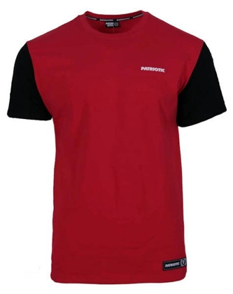 Koszulka T-shirt Patriotic Futura Mini Tape black/red