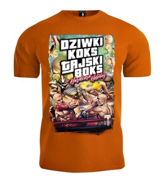 Koszulka T-shirt Public Enemy Dziwki Koks Tajski Boks 2 orange