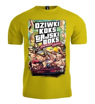 Koszulka T-shirt Public Enemy Dziwki Koks Tajski Boks 2 yellow