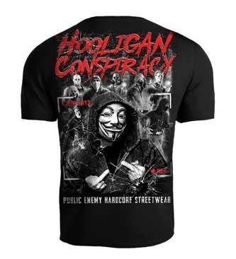 Koszulka T-shirt Public Enemy Hooligan Conspiracy black