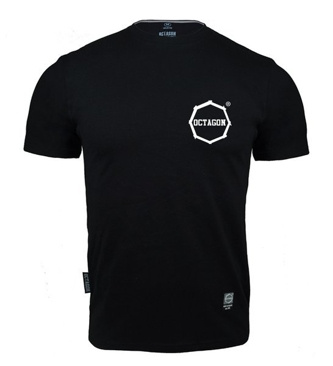 Koszulka T-shirt męski Octagon Tyle Szans Ile Odwagi czarna