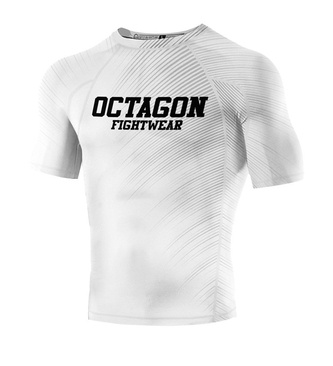Koszulka rashguard Octagon Blast white