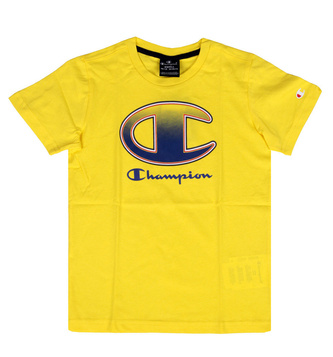 Koszulka t-shirt dziecięcy Champion C yellow