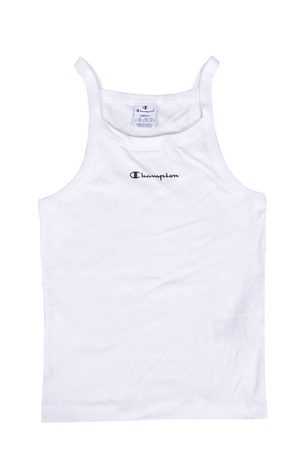 Koszulka tank top damski Champion Small Logo biała