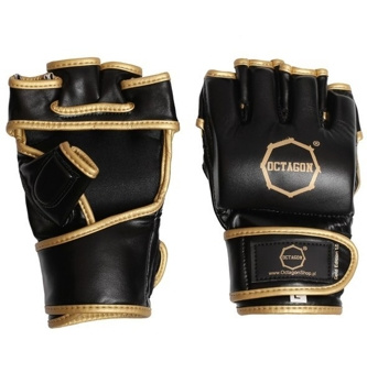 Rękawice MMA Octagon Gold Edition 1.0 black