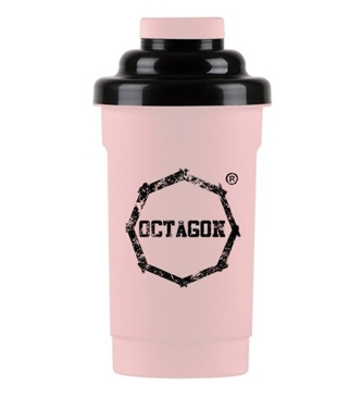 Shaker Octagon Logo pink