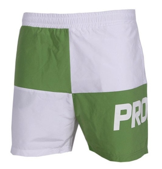 Spodenki Prosto Klasyk Shorts Ches white/light green