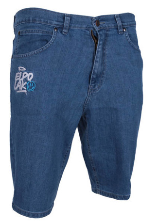 Spodenki jeansowe El Polako Miejski Tag Light Jeans