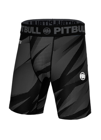 Spodenki szorty sportowe Pit Bull Pitbull Compression Dot Camo 2 czarne