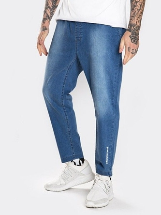 Spodnie Stoprocent Carrot Slice jeans blue