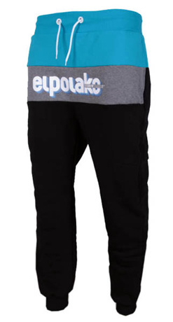 Spodnie dresowe El Polako Regular 3D Line black