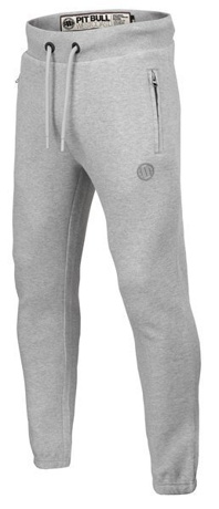 Spodnie dresowe Pit Bull Small Logo Premium Pique grey melange