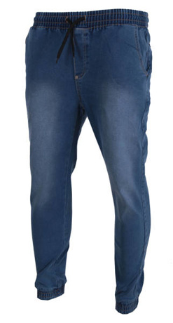 Spodnie jogger Moro Sport Big Paris Pocket medium blue jeans