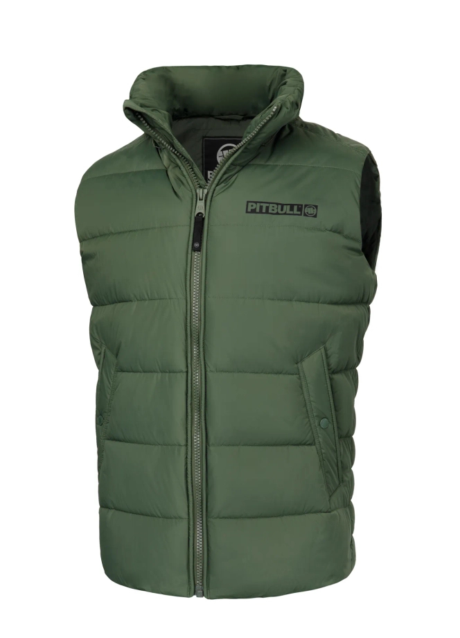 Bezrękawnik Kamizelka Pit Bull Perseus Hooded Vest zielony