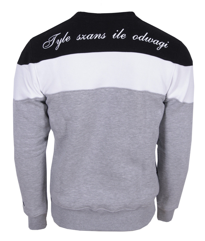 Bluza Octagon Tyle Szans Ile Odwagi crewneck szara