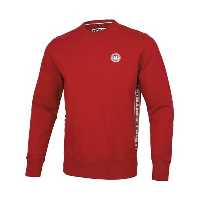 Bluza Pit Bull Small Logo French Terry crewneck red