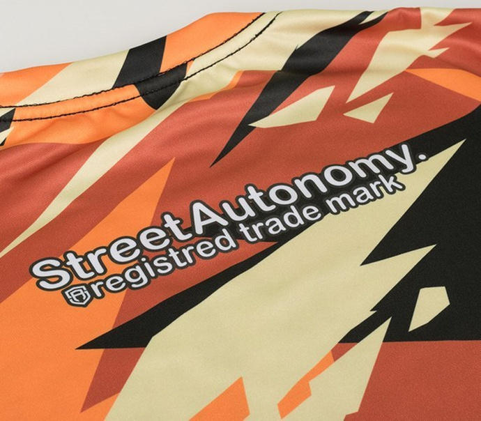 Bluza Street Autonomy Classic Sharpspots orange/black/brown