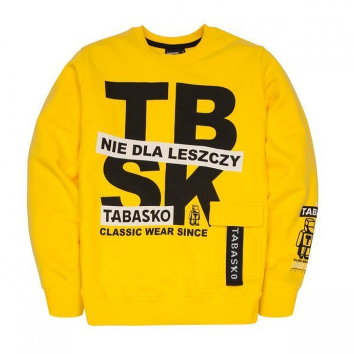 Bluza Tabasko TBSK crewneck yellow