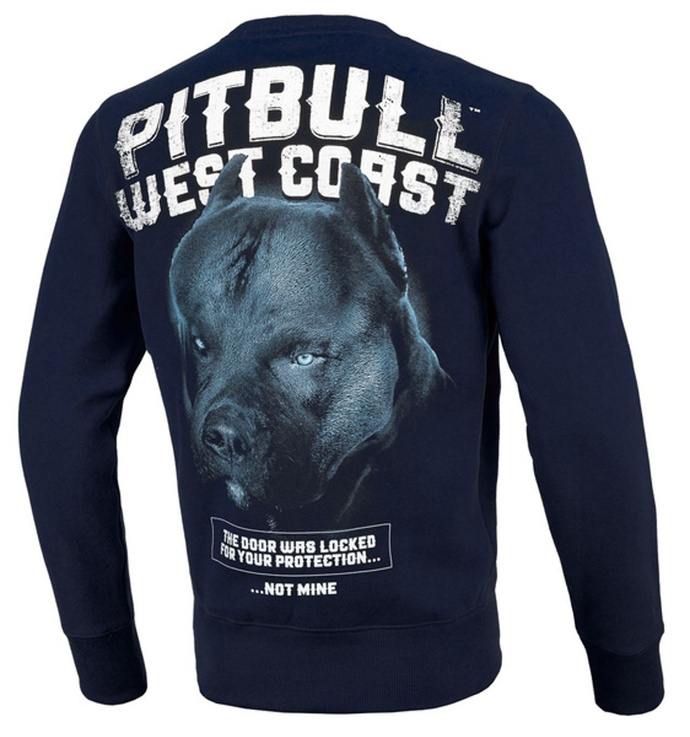 Bluza bez kaptura Pitbull Black Dog crewneck dark navy