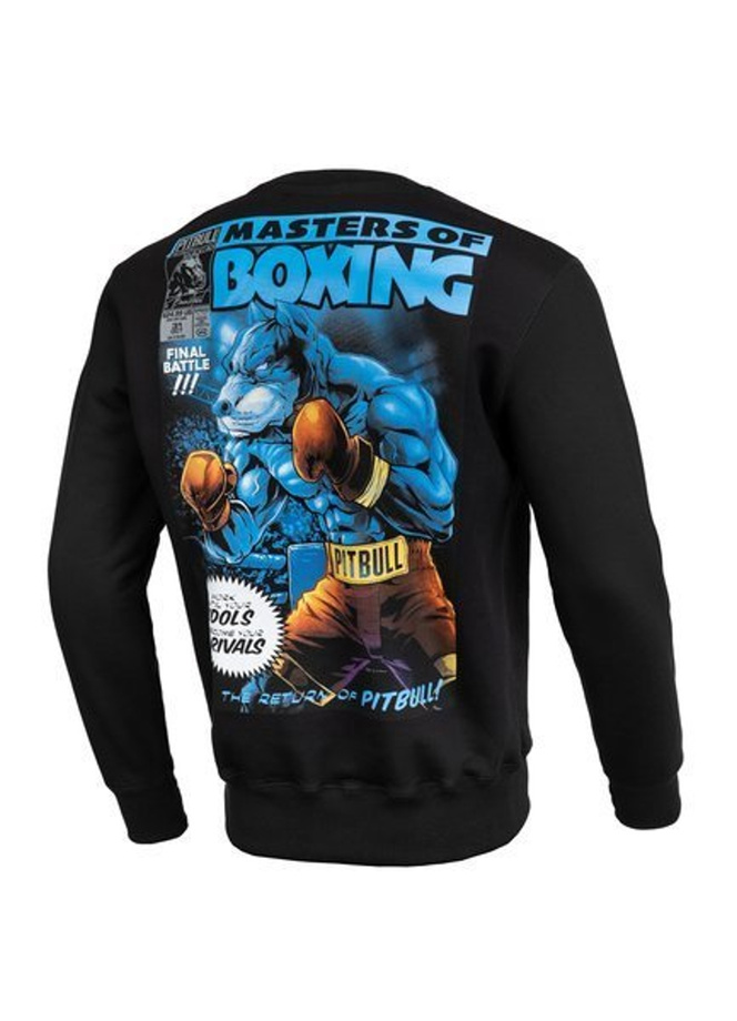Bluza bez kaptura Pitbull Terror Master of Boxing crewneck black