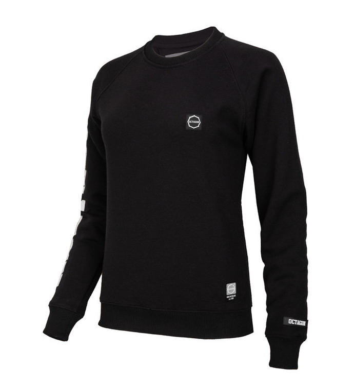 Bluza damska Octagon Rękaw crewneck black