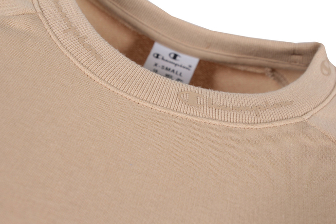 Bluza damska croptop Champion Neck beż