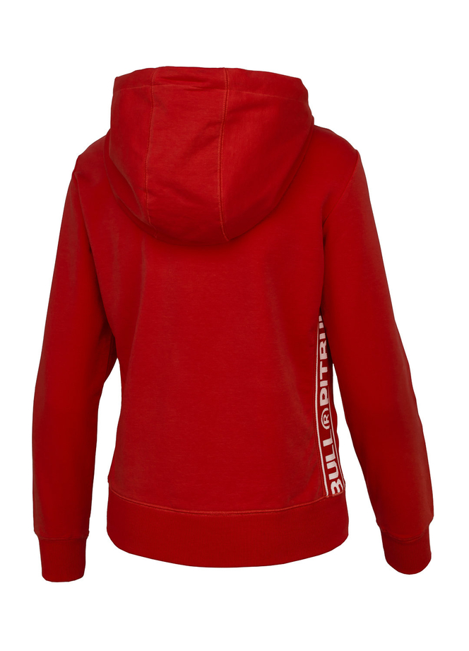 Bluza damska rozpinana z kapturem Pitbull Daisy red