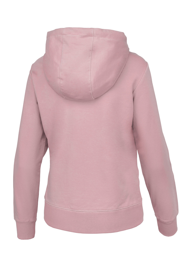Bluza damska rozpinana z kapturem Pitbull Jasmine pink