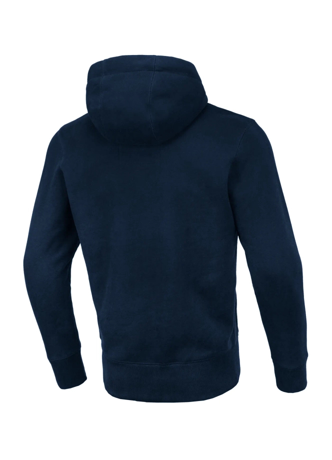 Bluza kangurka z kapturem Pitbull Pit Bull Small Logo hooded męska granatowa