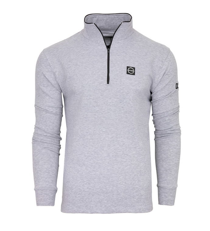 Bluza męska Octagon Arizona Logo crewneck szara