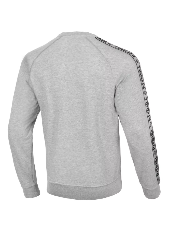 Bluza męska Pit Bull West Coast Bass Pitbull crewneck szara